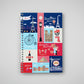 Caderno Pequeno 1/4 My Collection Feminino Credeal 80 Folhas Capa Dura 140 x 202 mm