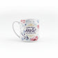 Caneca de Porcelana Urban 300ml Para Minha Mãe com Todo meu Carinho | Brasfoot
