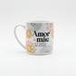 Caneca de Porcelana Urban 300ml Melhor Mãe do Mundo Brasfoot