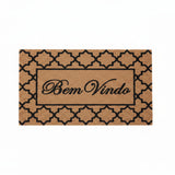 Capacho Bem Vindo Fibra de Coco 33×60 cm — Niazitex