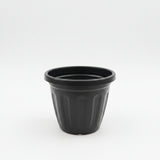 Vaso de Planta Redondo Preto Nº 1 Gibafer – Plástico 13x11cm