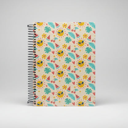 Caderno Universitário D Tales Credeal 10 Matérias 160 Folhas Capa Dura Espiral