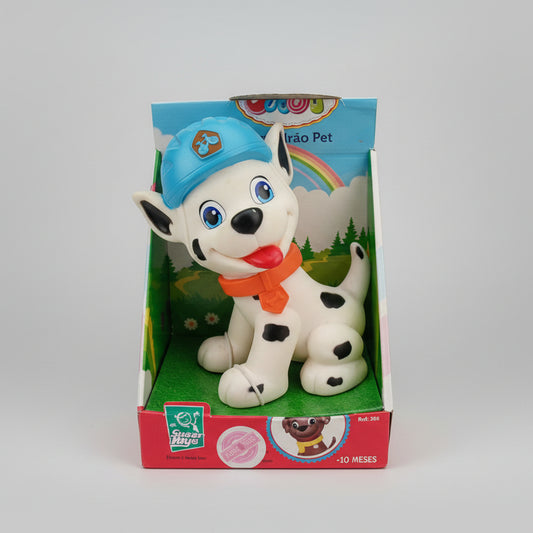 Cachorrinho Esquadrão Pet Super Toys 24,5 cm – Vinil Macio, Seguro e Colecionável