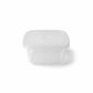 Conjunto 3 Potes Plástico Cristal 800ml Sanremo Fácil — Kit Hermético BPA Free SR125/3C10
