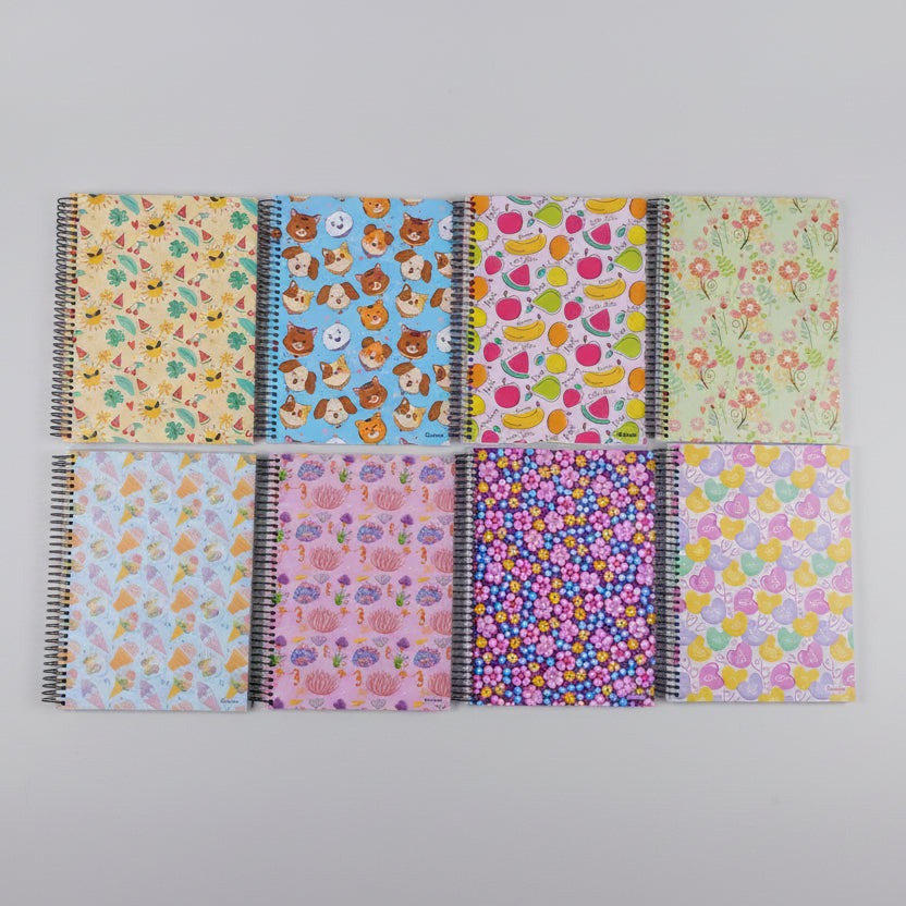 Caderno Universitário D Tales Credeal 10 Matérias 160 Folhas Capa Dura Espiral