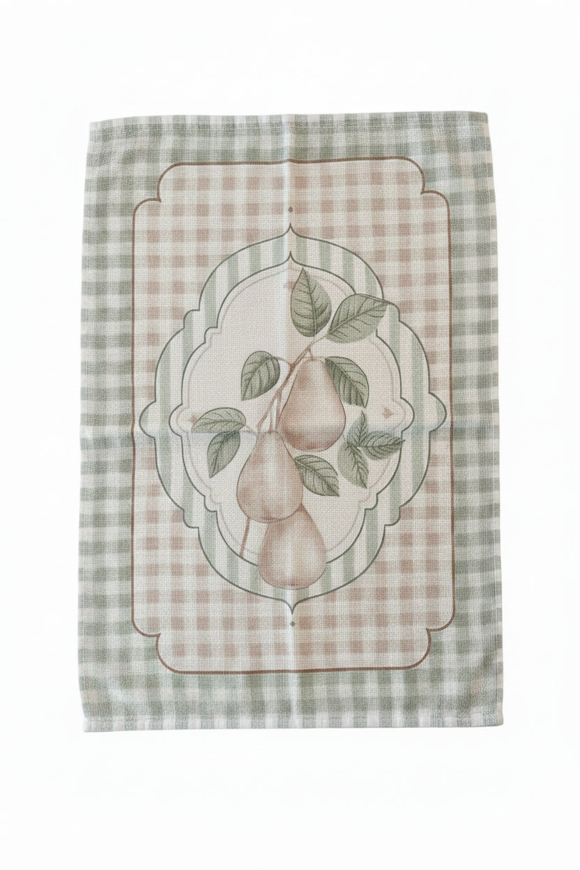 Pano de Copa Felpudo Döhler Outono Floral 45x65cm 100% Algodão Alta Absorção | Estampas Sortidas