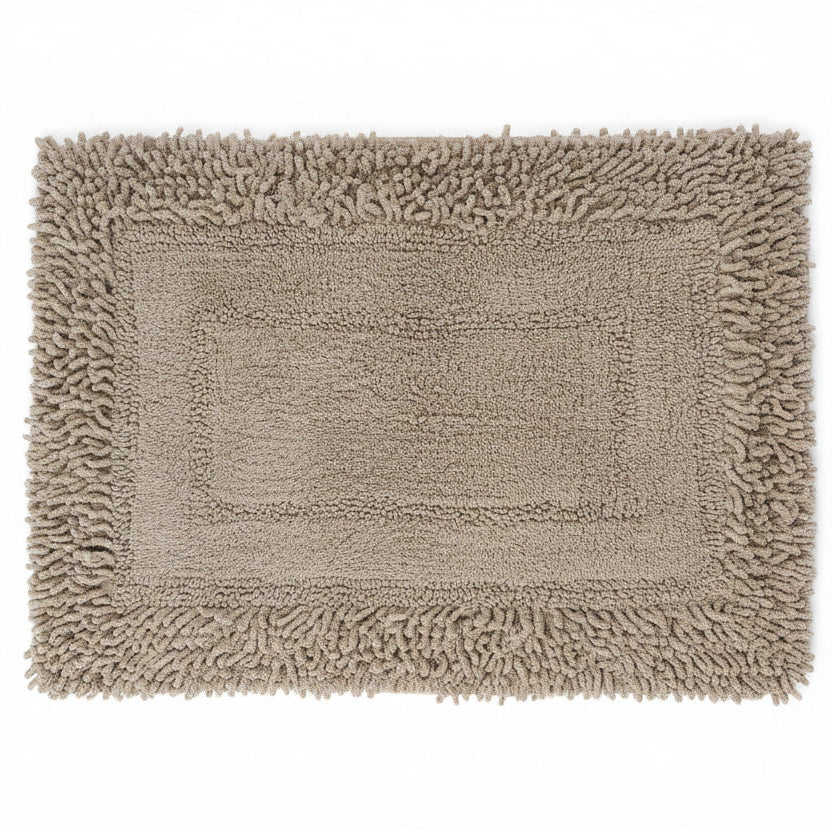 Tapete de Banheiro Los Angeles Kaki 50x70cm | 100% Algodão | NIAZITEX