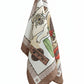 Pano de Copa Felpudo Döhler Coffee 04 45x65cm 240 g/m² 100% Algodão Alta Absorção | Estampas Sortidas