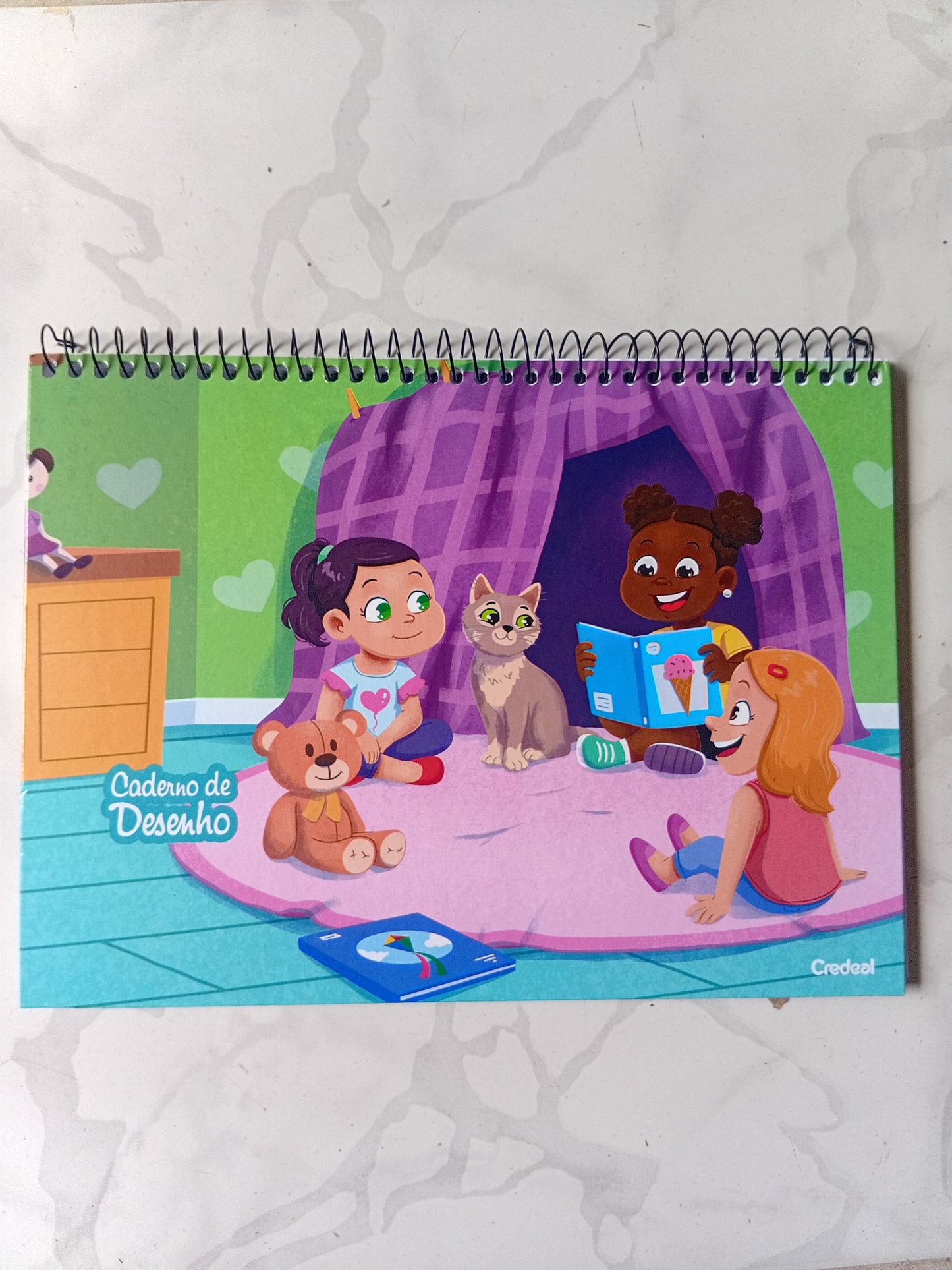 Caderno de Desenho Turma da Lala 60 Folhas | Credeal