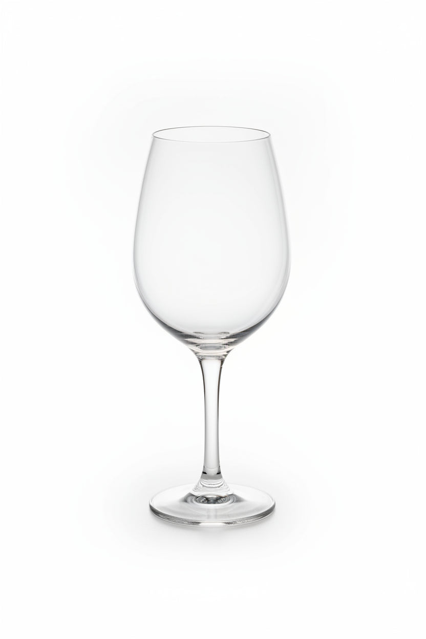 Taça de Vinho Tinto Barone Nadir 385ml - Vidro Cristalino Estilo Bordeaux