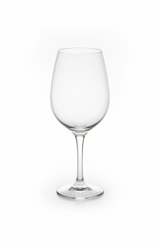 Taça de Vinho Tinto Barone Nadir 385ml - Vidro Cristalino Estilo Bordeaux