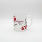 Caneca de Vidro Diamond 300ml Brasfoot – Presente Para Pessoa Especial | Design Sofisticado em Vidro Lapidado