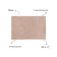 Tapete Popcorn Antiderrapante 50x70 cm – Appel Home