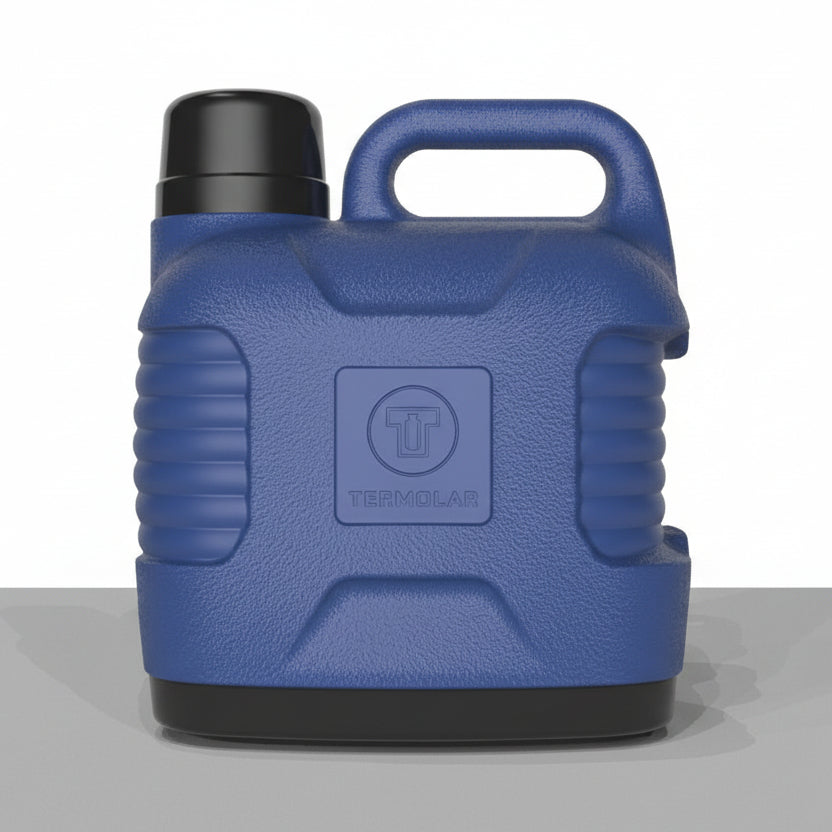 Garrafão Térmico Termolar Supertermo 5L Azul — Isolamento PU, 10h