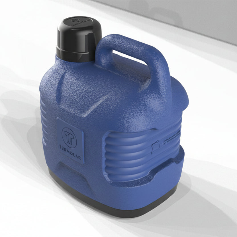 Garrafão Térmico Termolar Supertermo 5L Azul — Isolamento PU, 10h