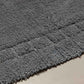 Tapete de Banheiro Essence Liso 50x80cm Cinza Amianto | Niazitex