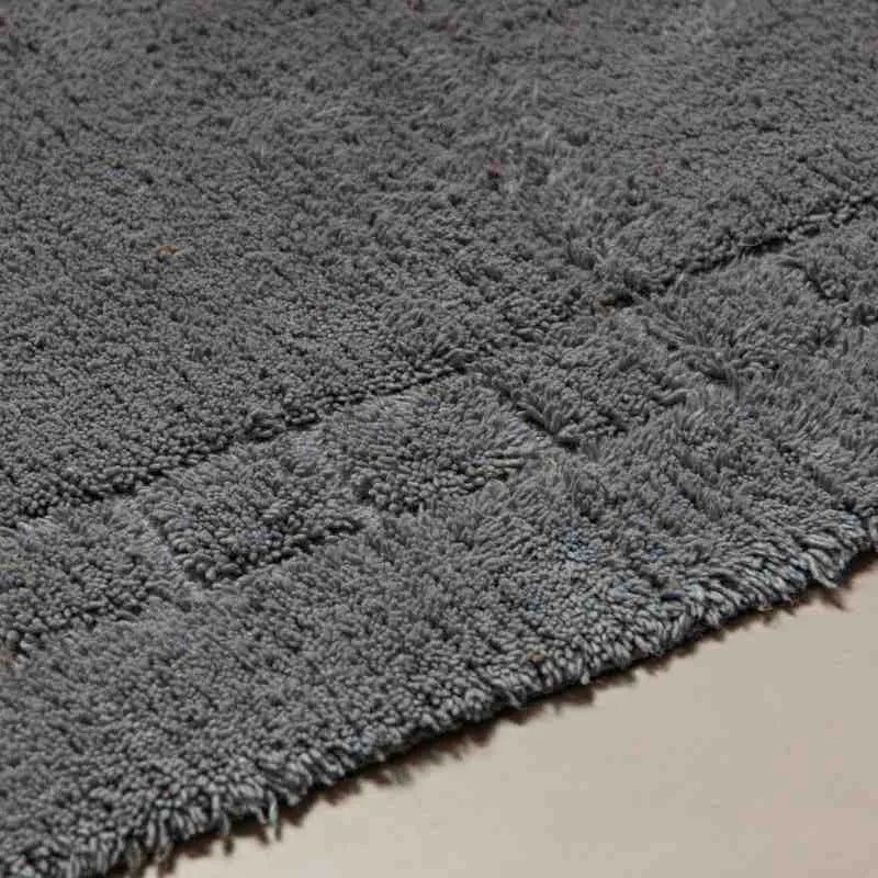 Tapete de Banheiro Essence Liso 50x80cm Cinza Amianto | Niazitex