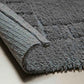 Tapete de Banheiro Essence Liso 50x80cm Cinza Amianto | Niazitex