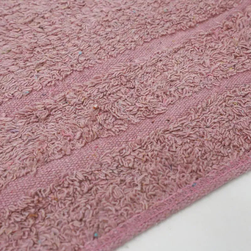 Tapete Banheiro Hidalgo Rosa 40×60 cm – Algodão Antiderrapante | Niazitex