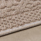 Tapete Vermont Niazitex 40×60 cm – Algodão Polietileno Bege | Relevo Macio