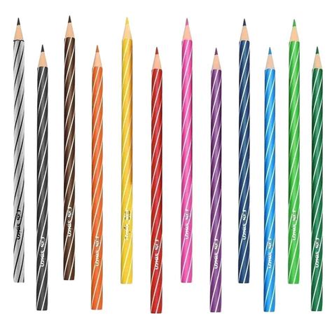 Lápis de Cor Redondo Spiro 12 Cores | Cis