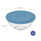 Tigela de Vidro com Tampa Marinex Plus Astral 1,5L – Vidro Temperado, Livre de BPA