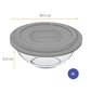 Tigela de Vidro Marinex Plus Astral 3 Litros com Tampa Plástica sem BPA – Micro-ondas, Freezer e Lava-louças