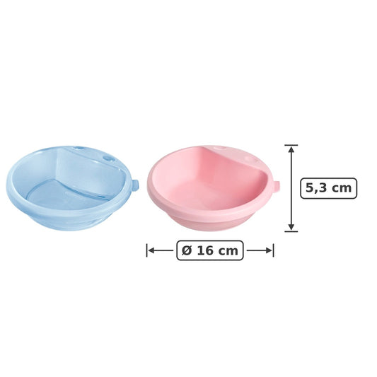 Prato Fundo Infantil 450 ml Linha Baby – Plástico Livre de BPA, Vai ao Micro-ondas | Sanremo