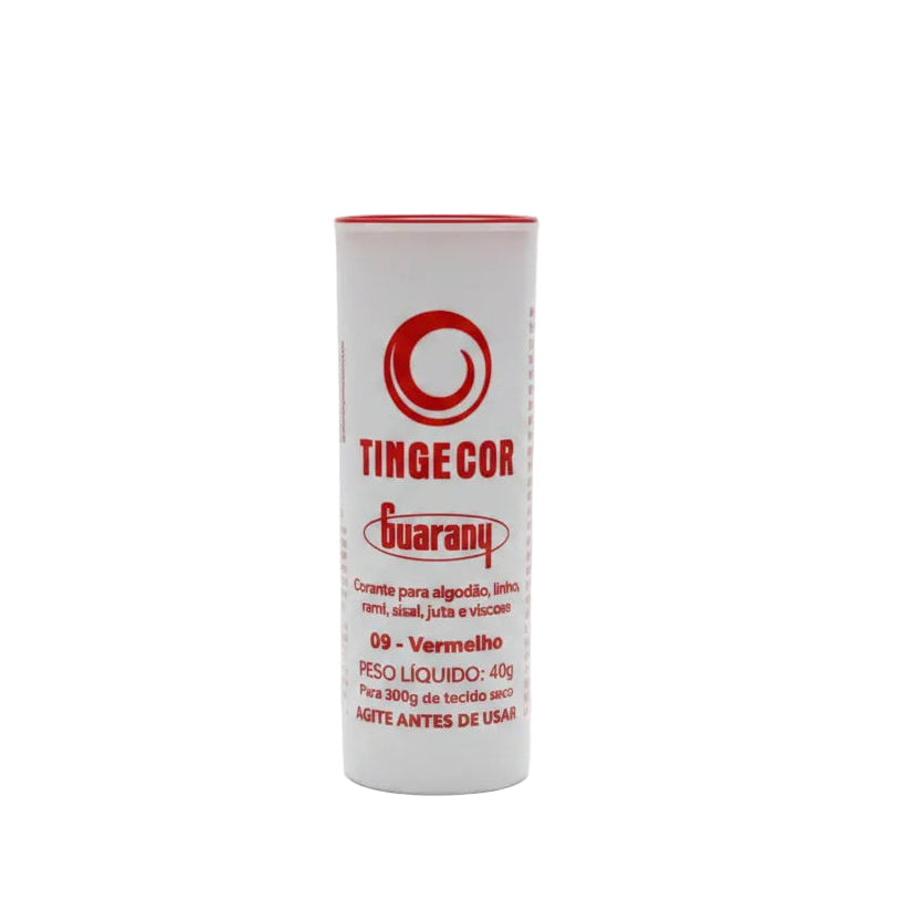 Corante para Tecidos Tingecor Guarany 40g — Tinge até 300g | Algodão, Viscose e Fibras Naturais