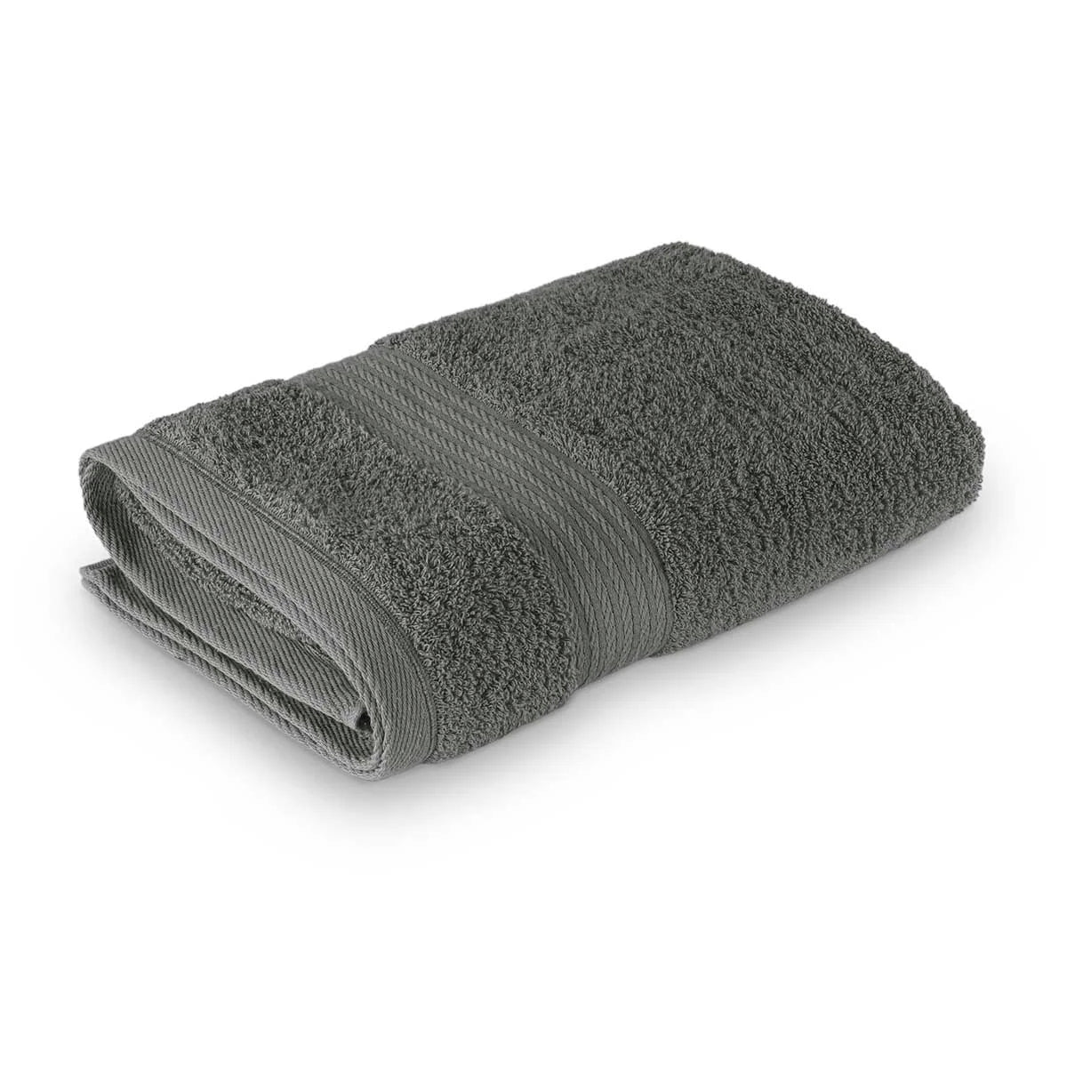 Toalha de Banho Magnus Appel 68x140cm | 100% Algodão Egípcio | 560g/m² | Verde Matte / Cinza Onix / Rosa Místico