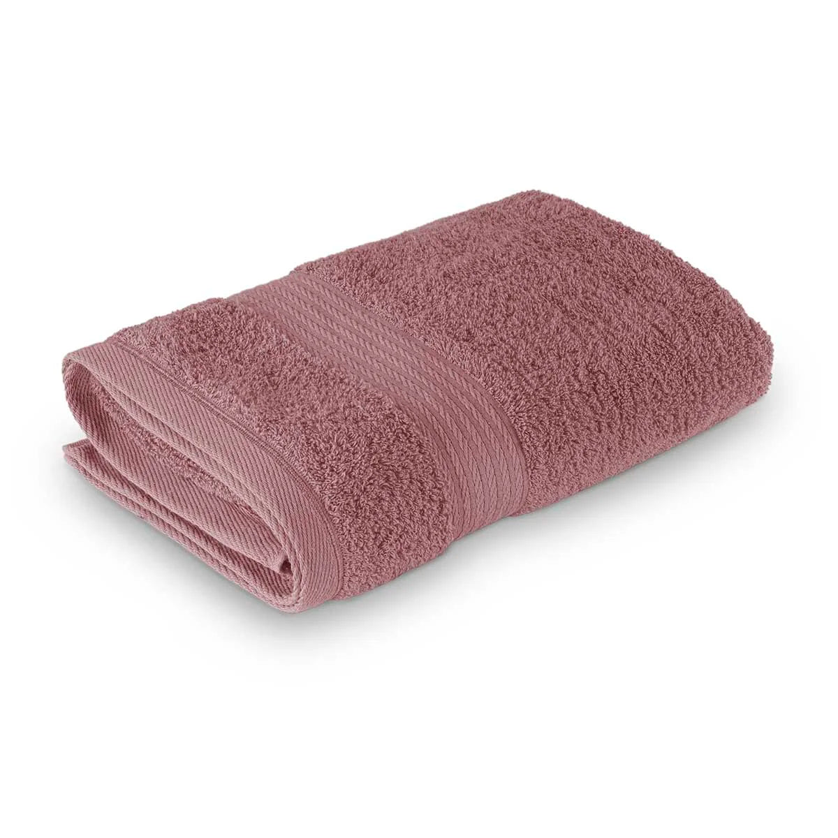 Toalha de Banho Magnus Appel 68x140cm | 100% Algodão Egípcio | 560g/m² | Verde Matte / Cinza Onix / Rosa Místico