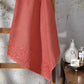 Toalha de Banho Döhler Felpudo Jacquard Confort | 100% Algodão 500g/m² | Barra Velour | 70x140cm