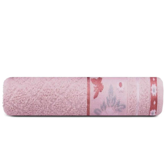 Toalha de Banho Garden 68×1,30 m – Appel Home 100% Algodão 350 g/m² | Barra Jacquard Floral