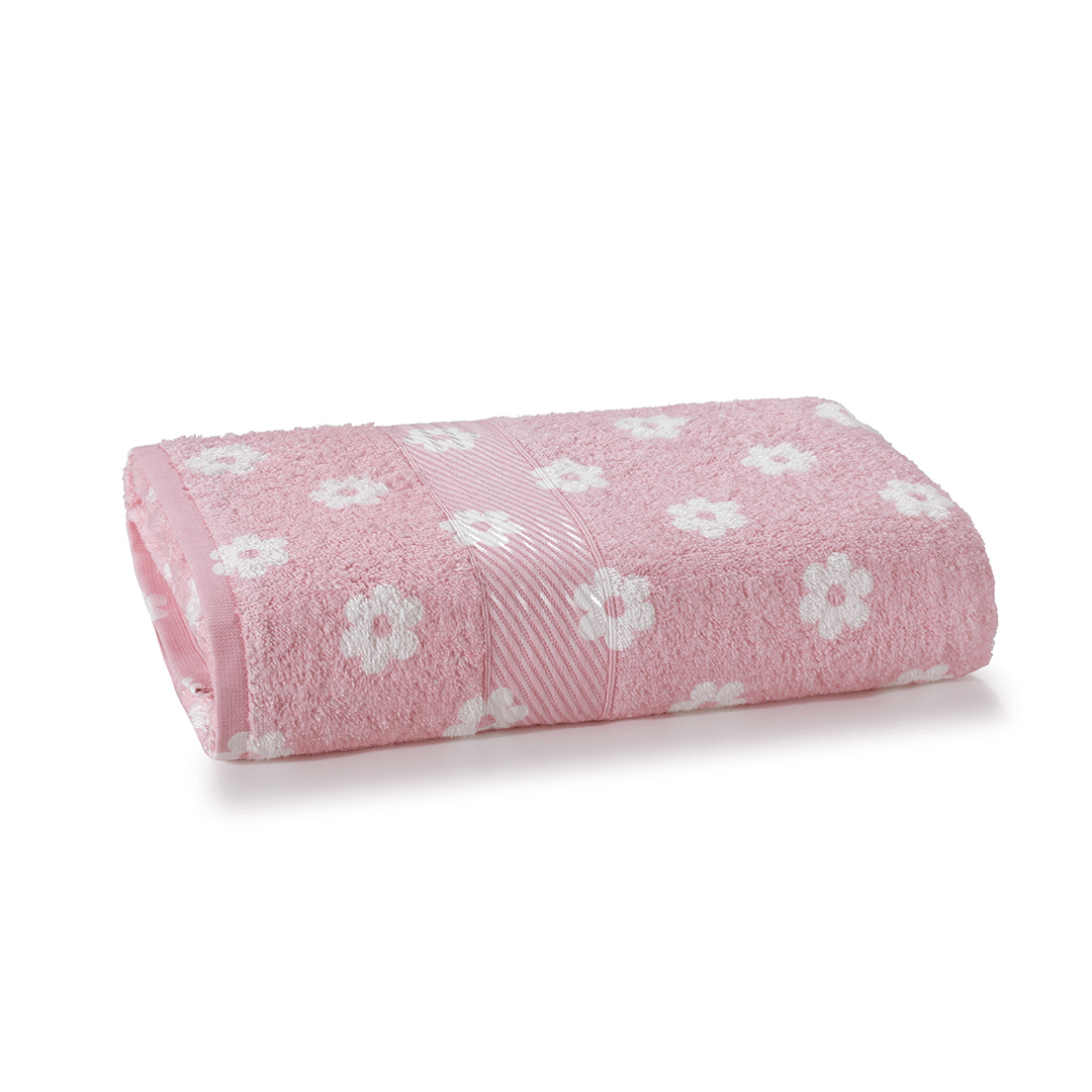 Toalha de Rosto Felpuda Döhler Prisma Graciosa 50x80cm – Estampada 100% Algodão