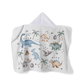 Toalha de Banho Infantil com Capuz Döhler Dino 04 90x70cm – 100% Algodão Velour