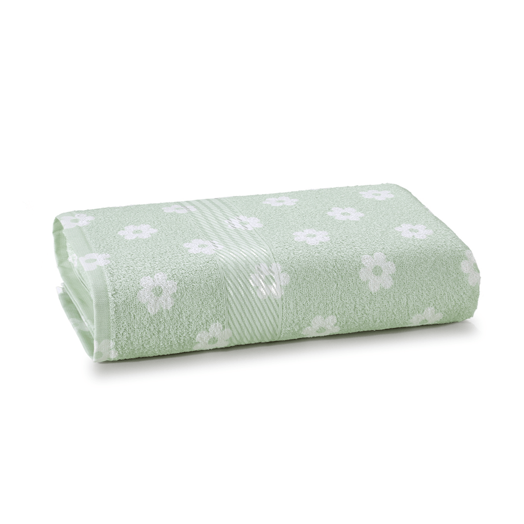 Toalha de Rosto Felpuda Döhler Prisma Graciosa 50x80cm – Estampada 100% Algodão