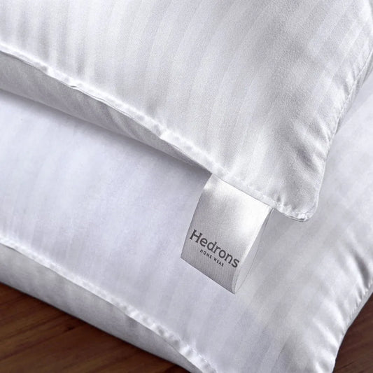 Travesseiro Maquinetado Suporte Extra Firme Hedrons 50x70cm — Para Quem Dorme de Lado