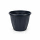 Vaso de Planta Plástico Redondo Nº 4 Preto 25x20cm – Gibafer