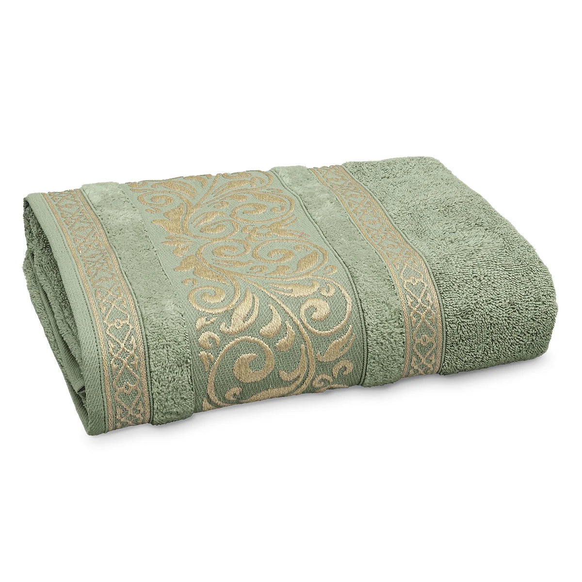 Toalha de Banho Banhão La Vie Appel 78x150cm 450g/m² | Fio Penteado com Detalhes Dourados